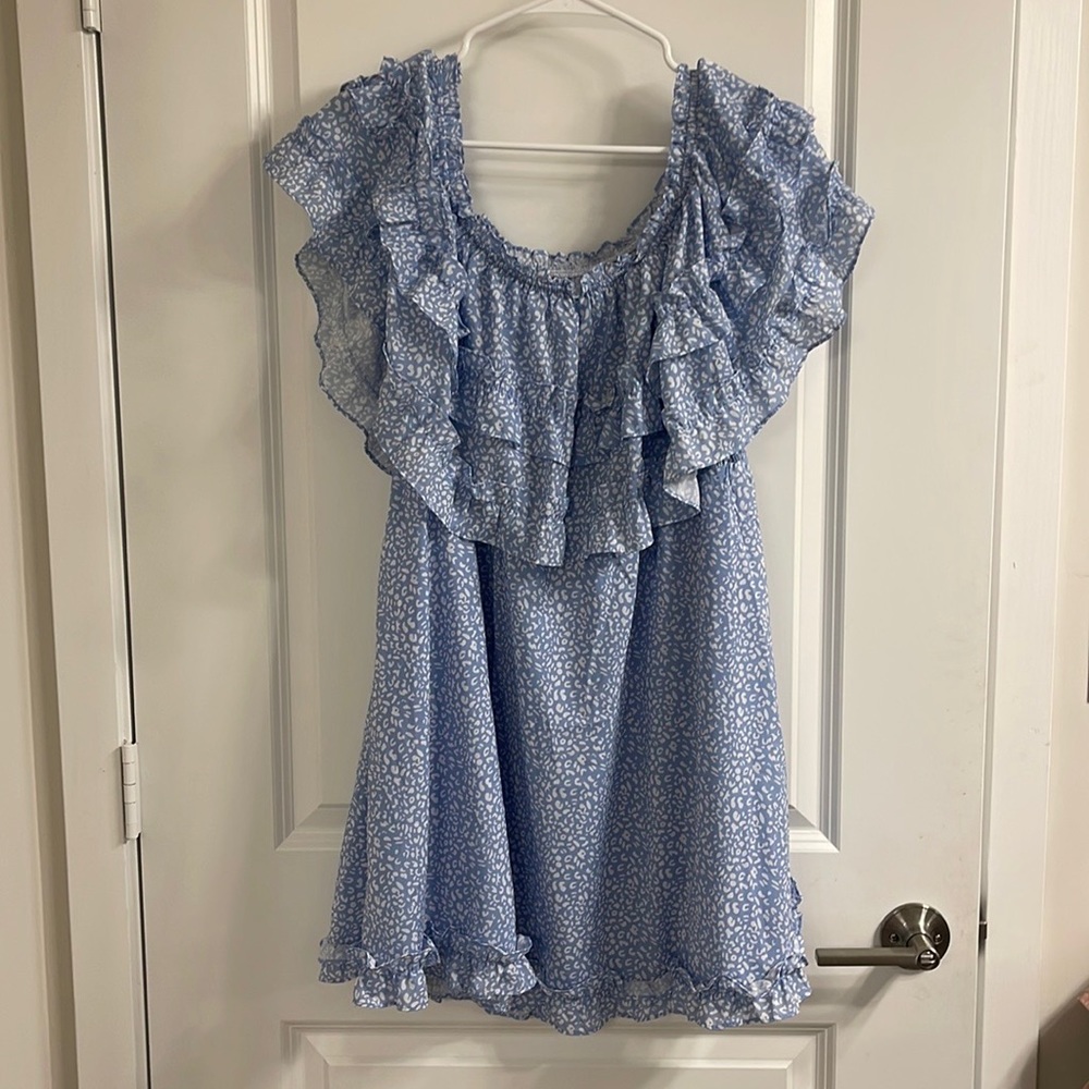 2XL flounce Off the Shoulder dress - Picture 5 of 8